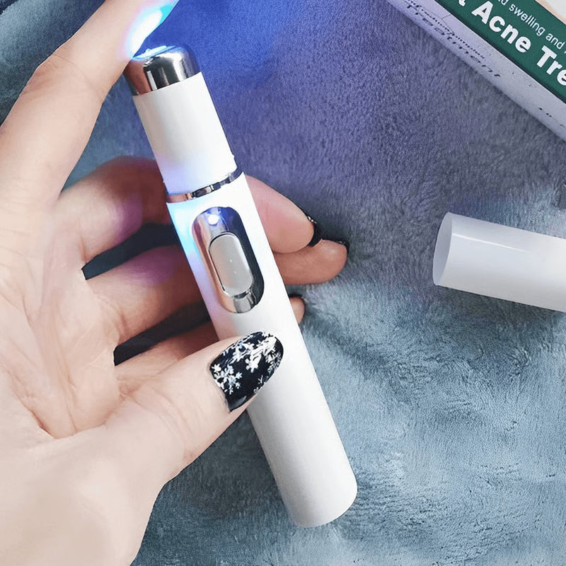 Blue Light Anti-Fungal Laser Pen - Effective, Non-Invasive, and Portable
