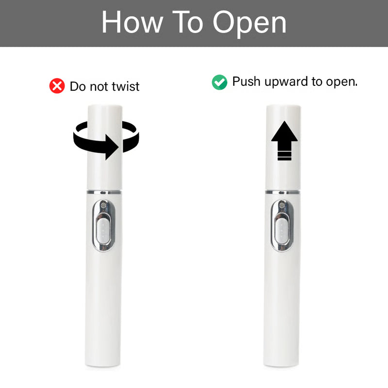 Blue Light Anti-Fungal Laser Pen - Effective, Non-Invasive, and Portable