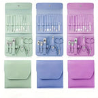 16 Piece Professional Manicure and Pedicure Nail Care Set with Travel Case