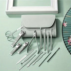 16 Piece Professional Manicure and Pedicure Nail Care Set with Travel Case