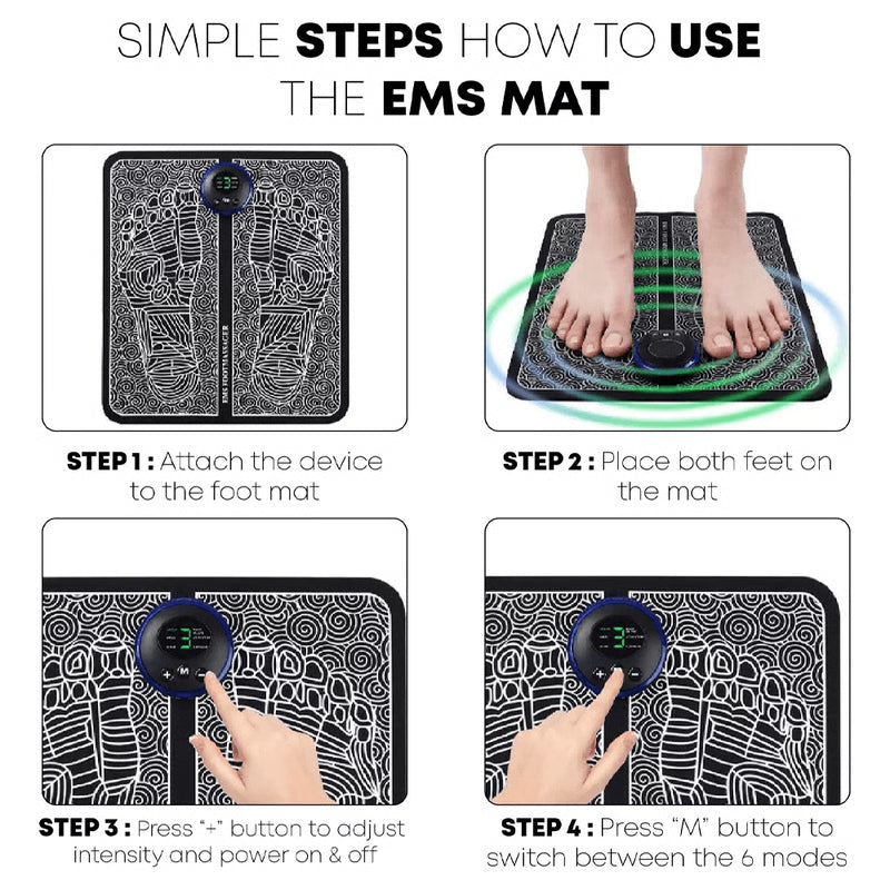 EMS Acupoint Stimulation Therapy Massager Mat