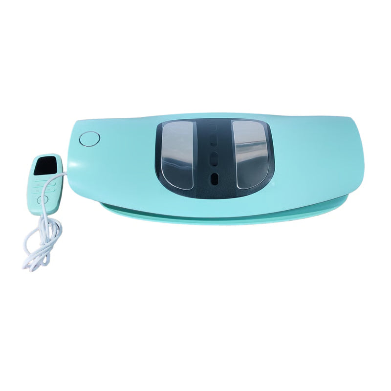 Back Massage Stretcher with Vibration, Multifunctional Lumbar Traction Device, Waist Spine Support Massager