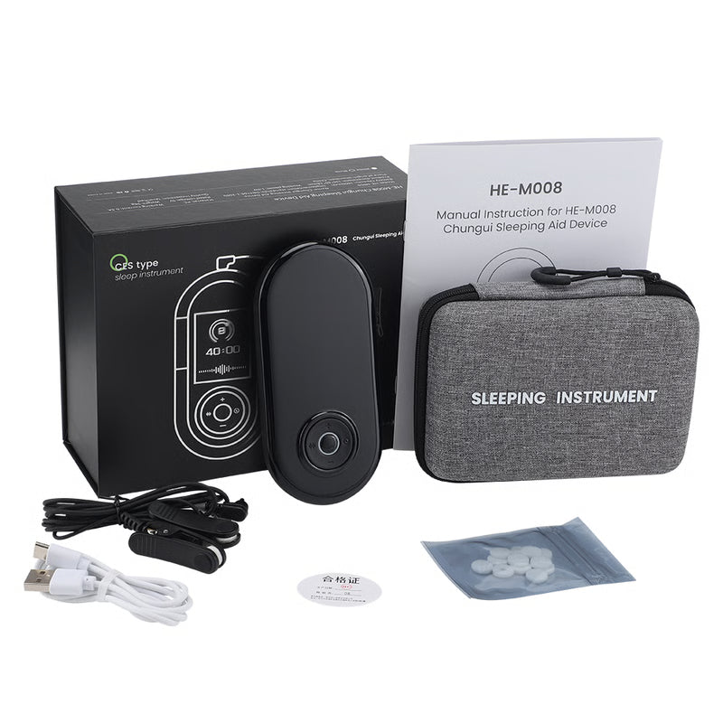 Fast Sleep Aid Ear Clip CES Electrotherapy Device for Insomnia Relief, Anxiety & Migraine Treatment, Improve Sleeping